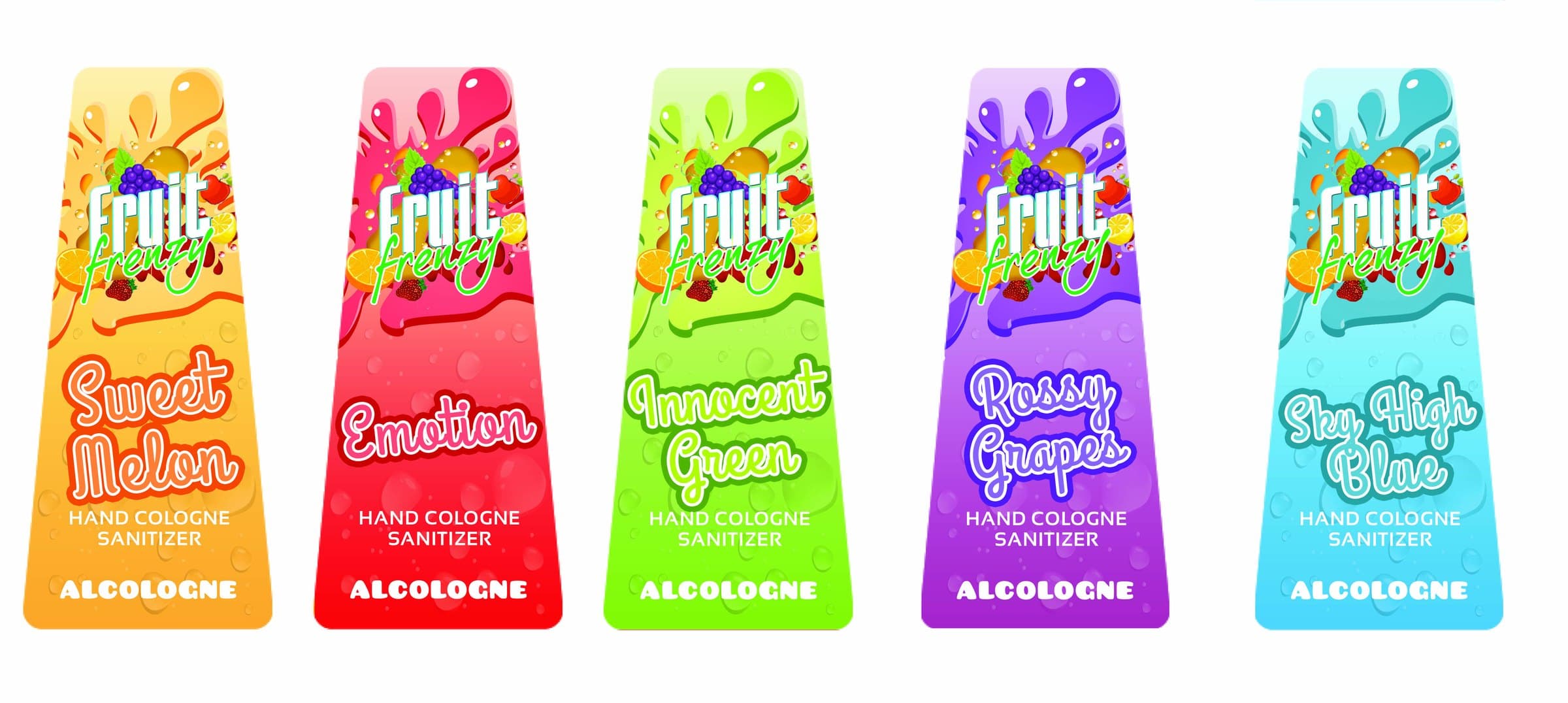 Fruit Frenzy Product Labels project cover