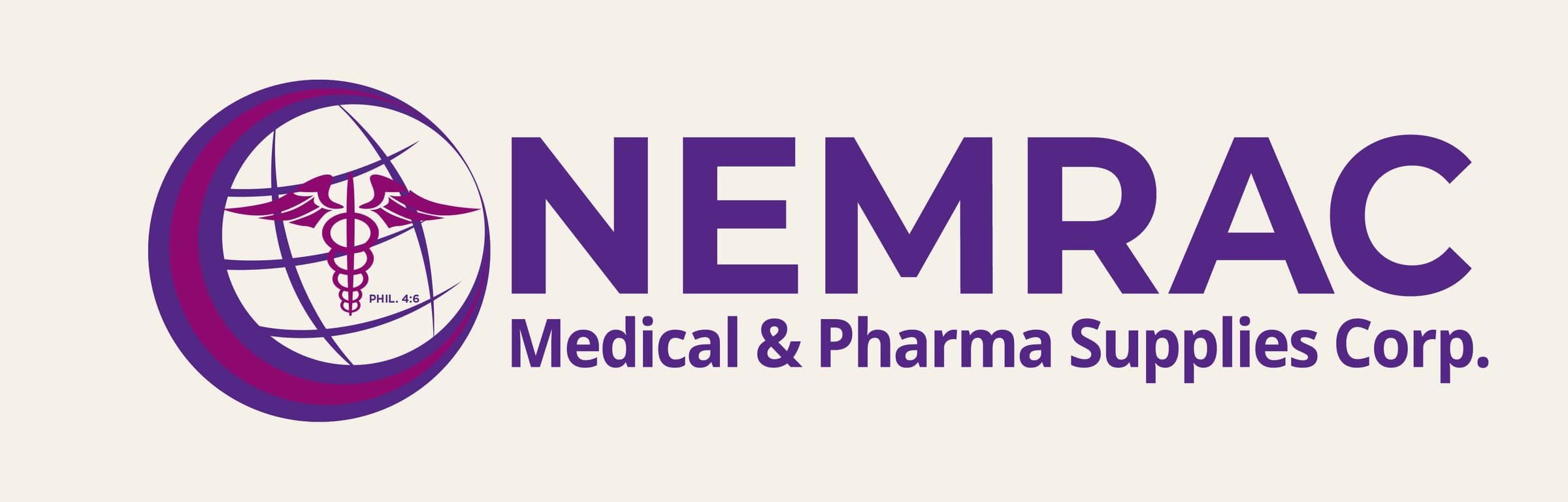 Nemrac Medical & Pharma Supplies Corp. Branding project cover