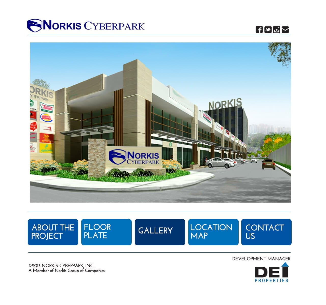 Norkis Cyberpark project cover