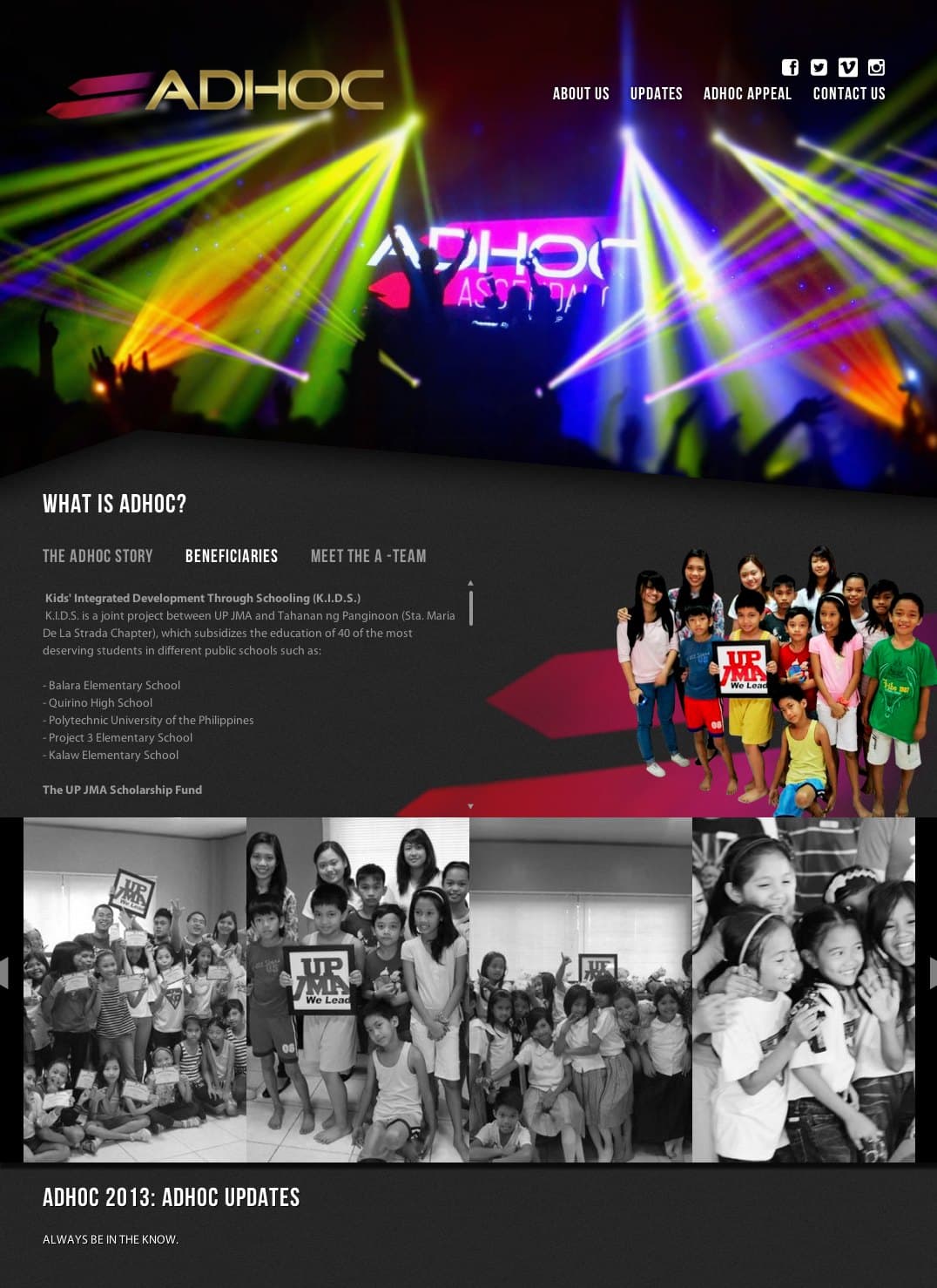 University of the Philippines JMA project cover
